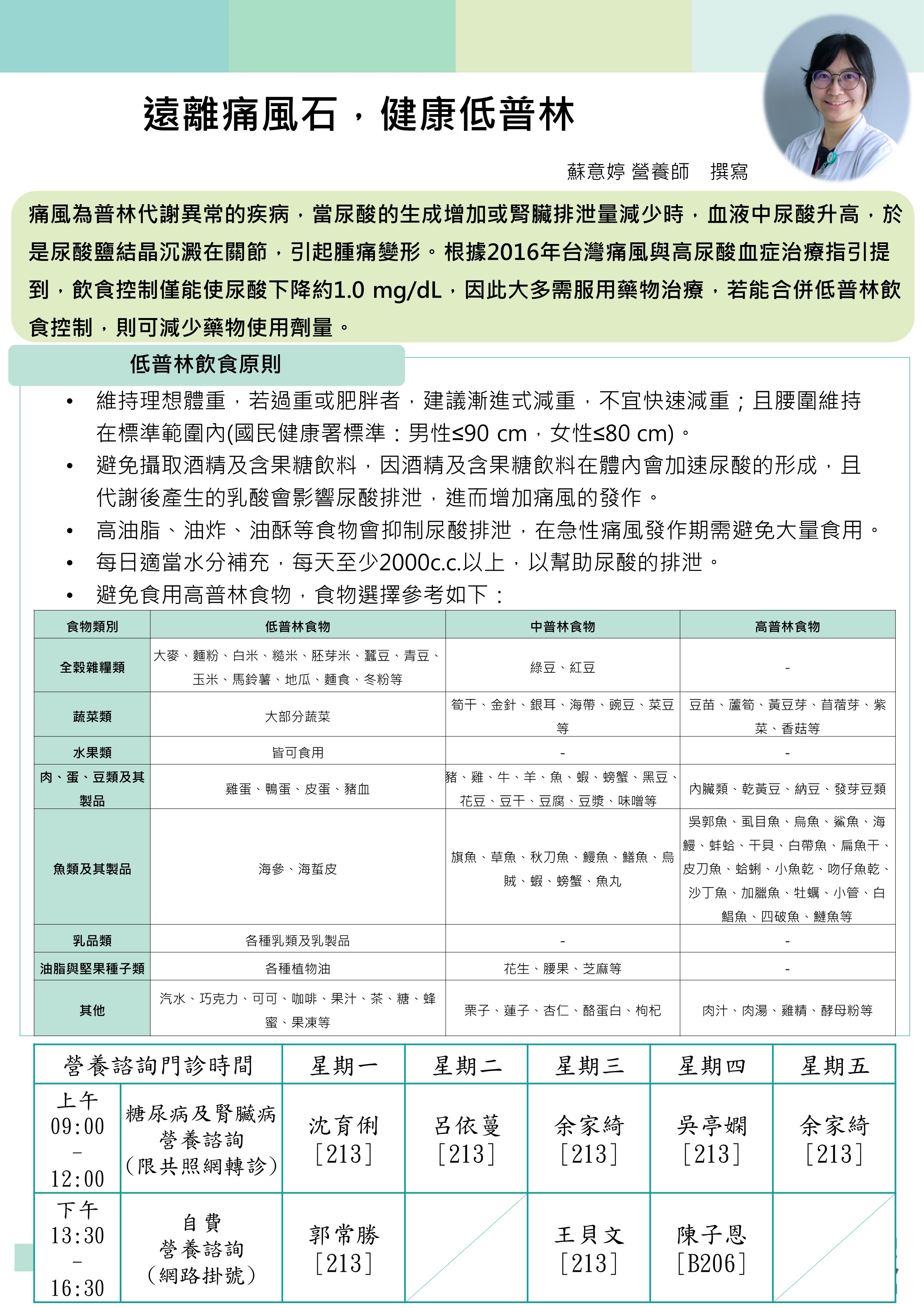 遠離痛風石，健康低普林